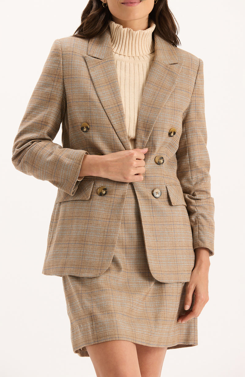 Blair Buckingham Plaid Jacket - Multi Plaid