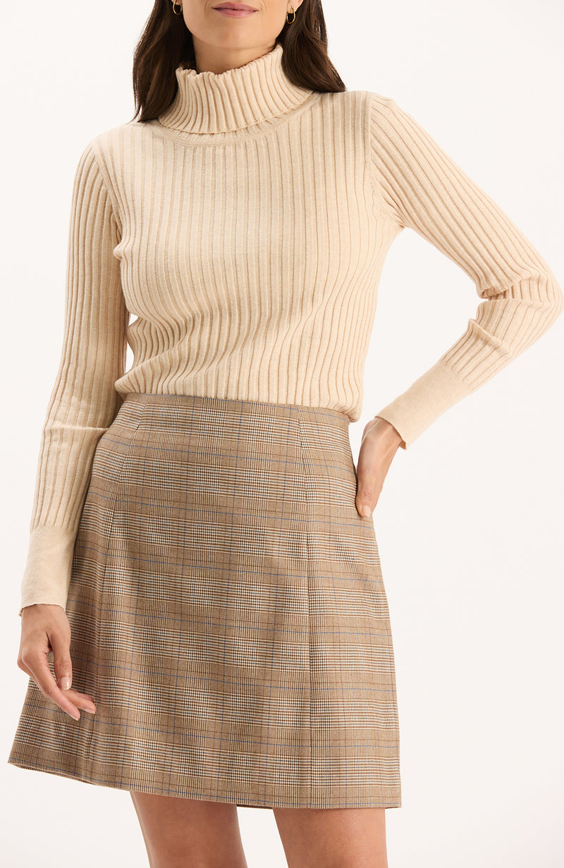 Cindy Buckingham Plaid Skirt - Multi Plaid