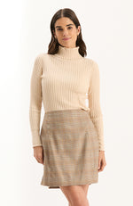 Cindy Buckingham Plaid Skirt - Multi Plaid