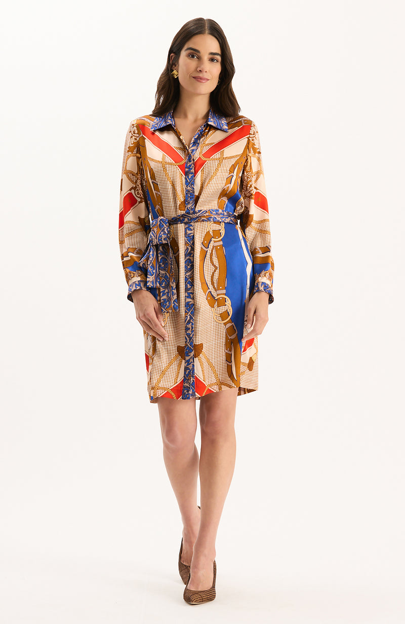 Maeve Silk Status Dress - Equestrian Status
