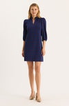 Sherri Knit Dress - Navy Vermillion