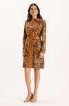 Karine Ponte Cheetah Dress - Cheetah
