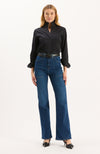 Natalie Cotton Shirt - Black