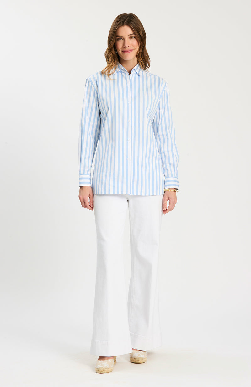awning stripe dress shirt Quinn Awning Stripe Shirt