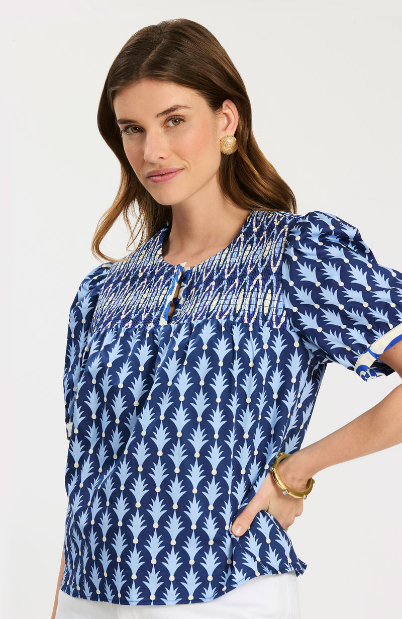 Kenzie Mixed Print Shirt - Graphic Folly – tyler böe