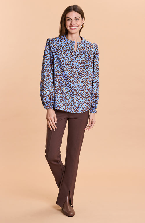 Kitty Cotton Cheetah Top - Cheetah