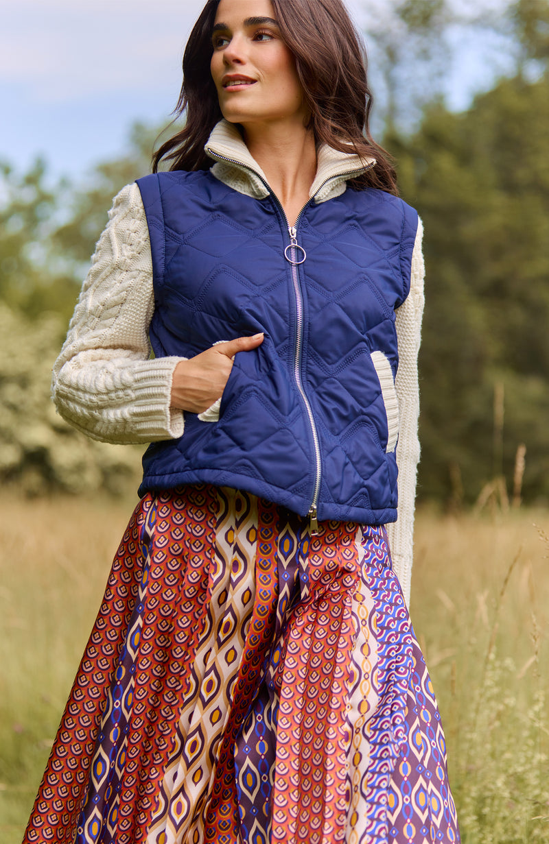 Andie Jacket - Mid Navy