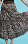 Daphne Graphic Paisley Skirt - Graphic Paisley