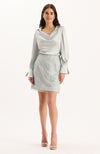 Crystal Beaded Skirt - Above the Clouds