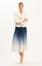 Gabriella Basketweave Jacket - Ivory