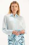 Candice Silk Blouse - Above the Clouds