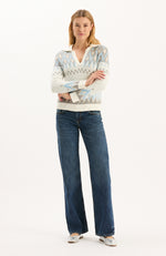 Logan Fair Isle Sweater - Multi Fair Isle