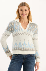 Logan Fair Isle Sweater - Multi Fair Isle