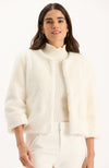 Aspen Faux Fur Jacket - Ivory