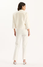 Aspen Faux Fur Jacket - Ivory