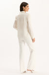 Candice Silk Blouse - Ivory