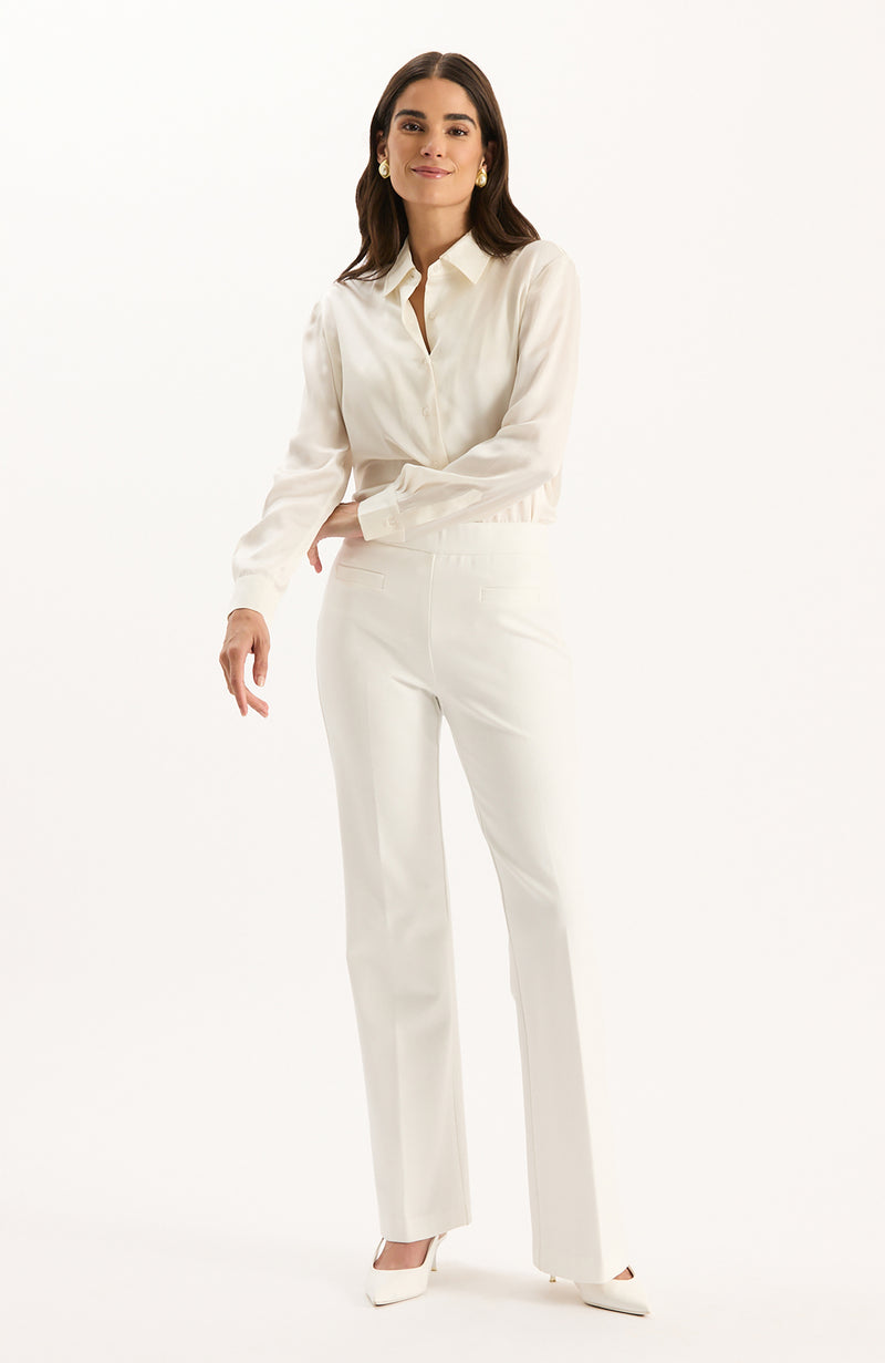 Marilyn Ponte Pant - Ivory