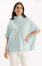 Lucia Cashmere Blend Capelet - Above the Clouds