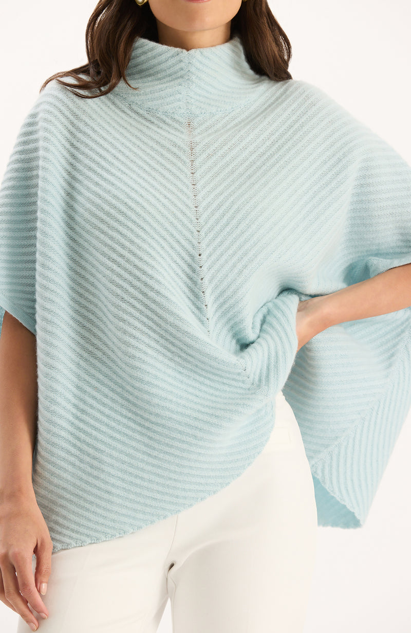 Lucia Cashmere Blend Capelet - Above the Clouds