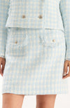 Ashley Bouclé Skirt - Above the Clouds