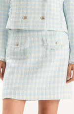Ashley Bouclé Skirt - Above the Clouds