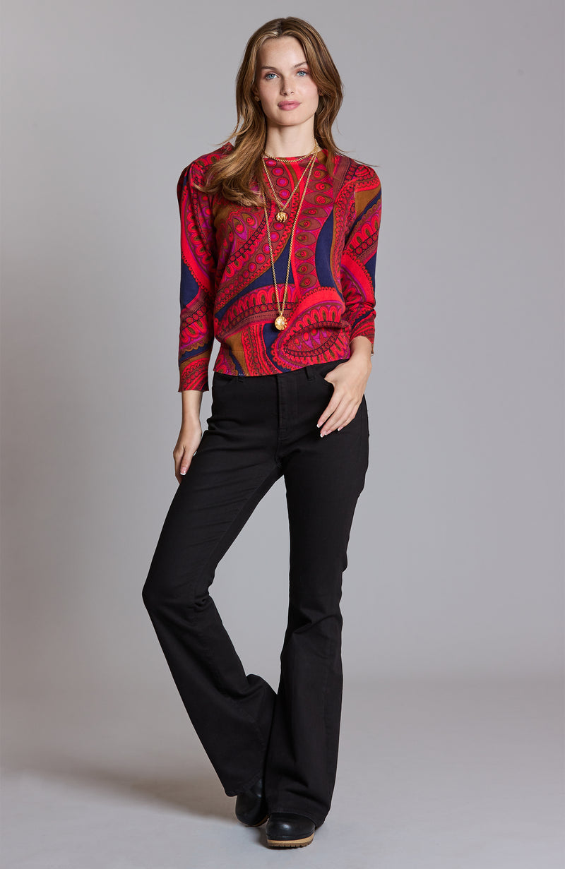 Julianne Paisley Sweater - Paisley