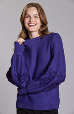 Novelty Appliqué Sweater - Regal