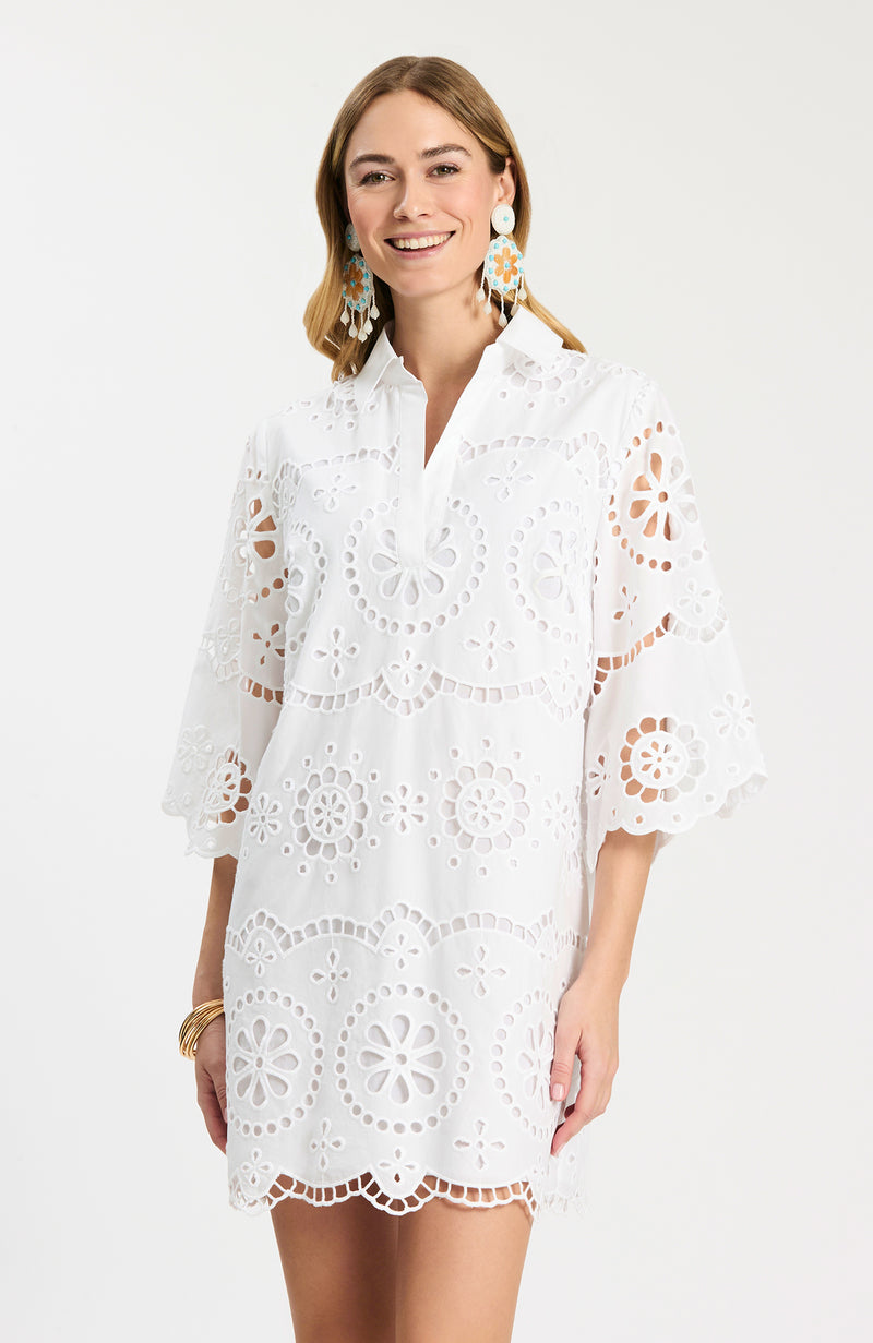 Penny Eyelet Dress
