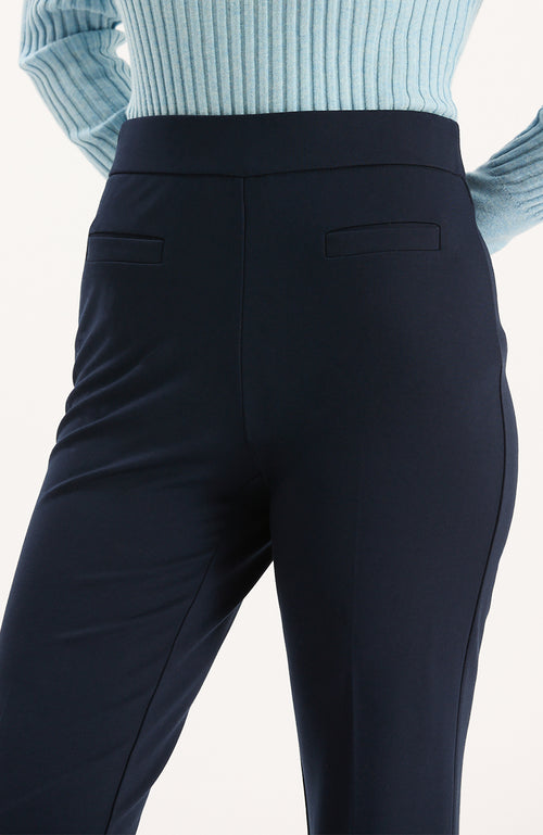 Marilyn Ponte Pant - Mid Navy