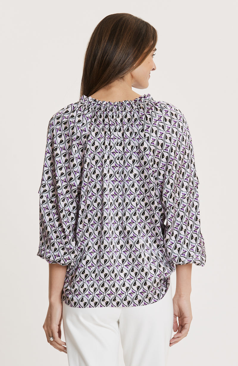 Dorothy Charm Geo Top - Multi Geo