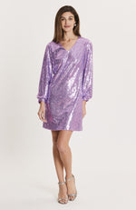 Porter Sequin Dress - Lavender