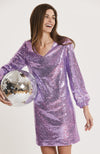 Porter Sequin Dress - Lavender