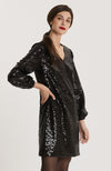 Porter Sequin Dress - Black