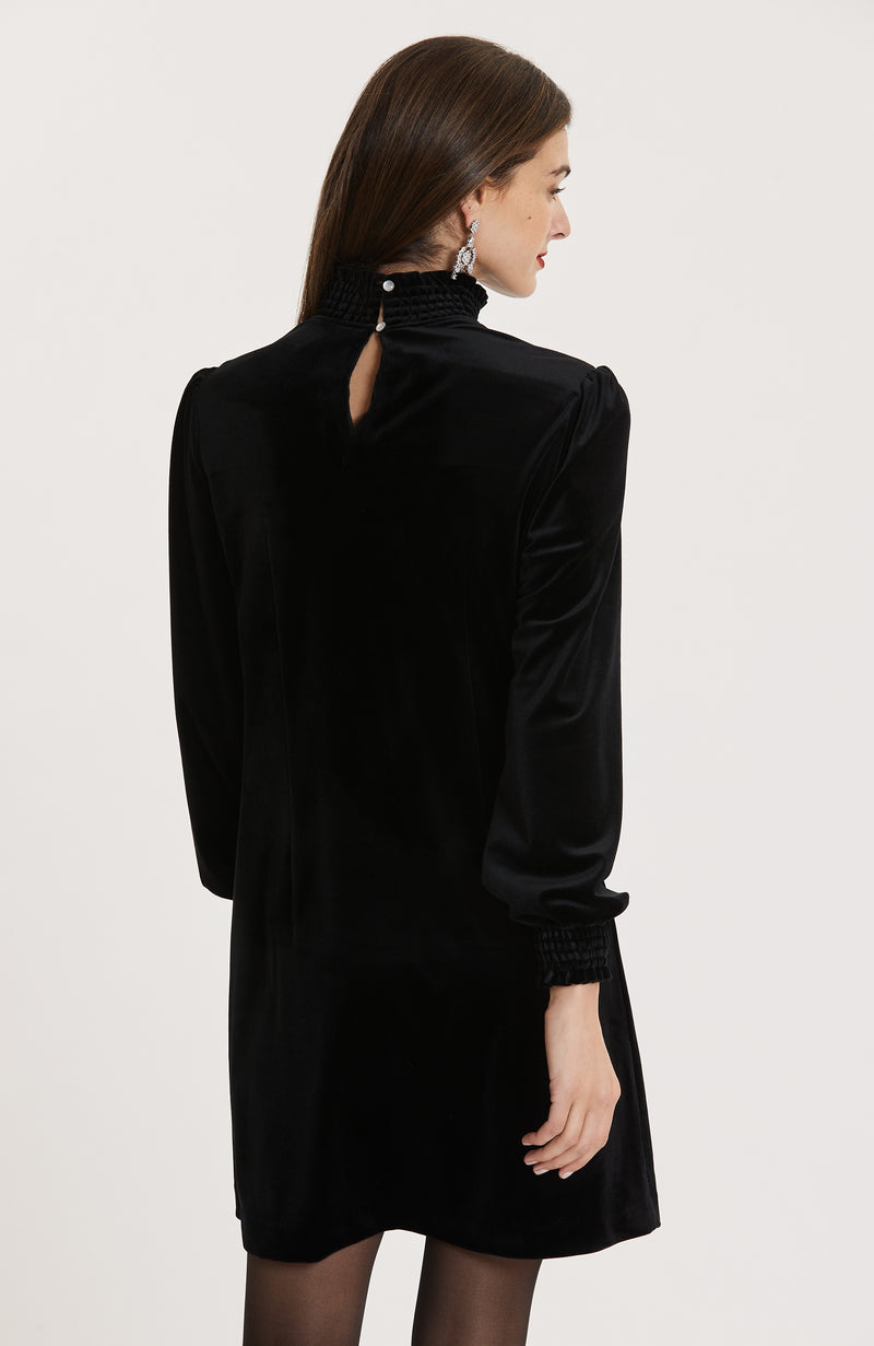 Marni Velvet Dress - Black