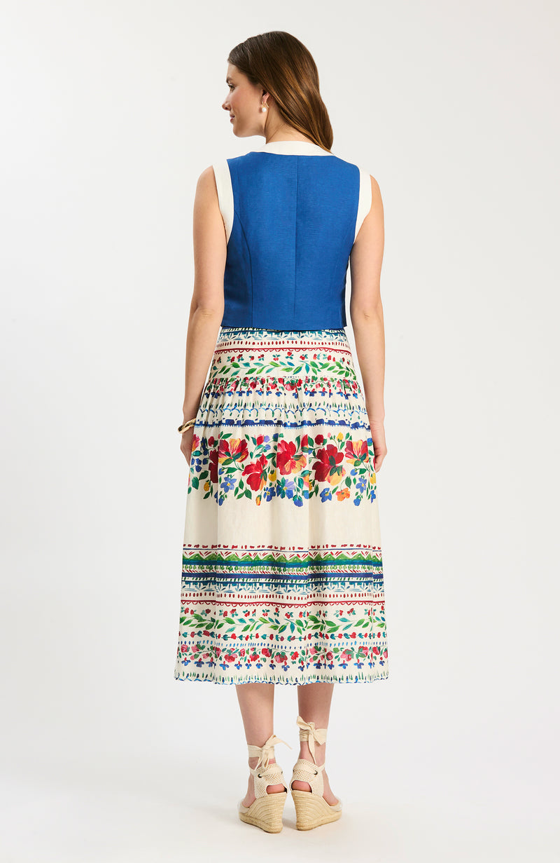 Cici Summer Soiree Skirt - Picnic Floral – tyler böe