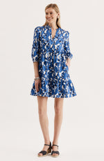 Karlie Cotton Splash Dress - Splash