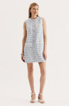 Alice Bouclé Dress - Light Blue