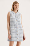 Alice Boucle Dress - Light Blue