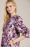 Penny Violet Floral Dress - Violet Floral