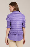 Shelly Cap Sleeve Puffer - Light Violet