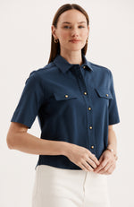 Classic Club Shirt - Navy