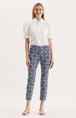 Cotton Spandex Medallions Pant - Medallions