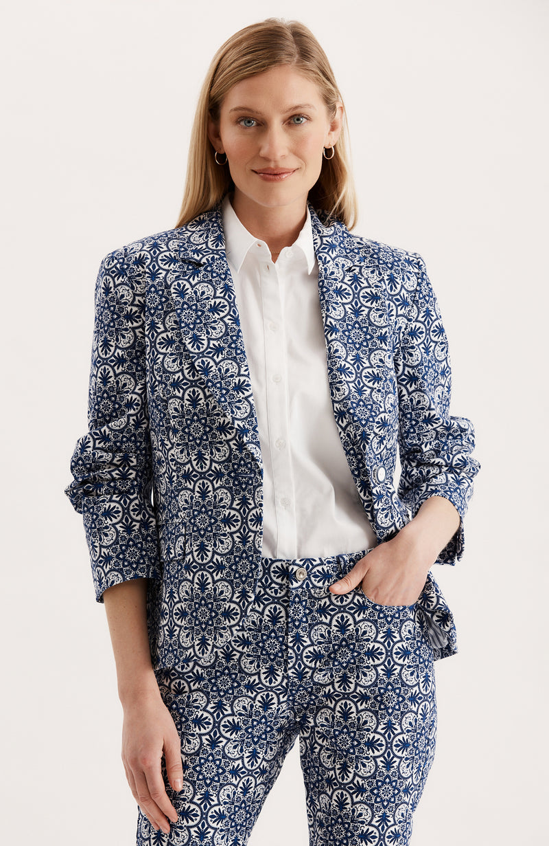 Taylor Medallions Blazer - Medallions