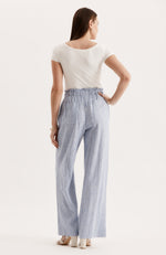 Palmer Striped Pant - Navy