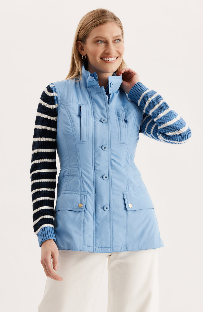 Brays Vest - Provence Blue