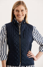 Moto Vest - Navy