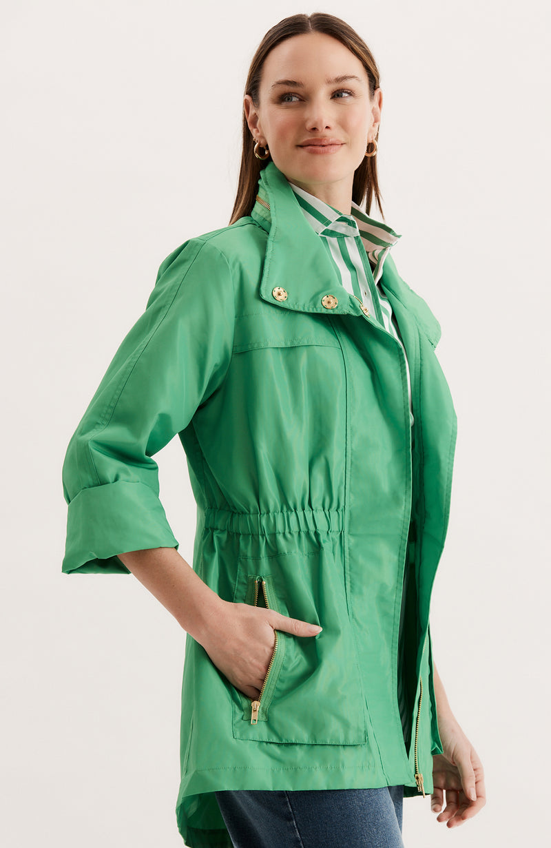 Newport Rain Slicker - Kelly Green