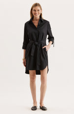 Emmaline Shirtdress - Black