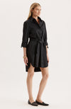 Emmaline Shirtdress - Black