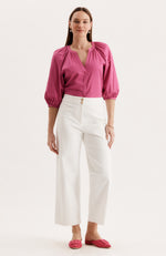 Victoria Dress Pant - White